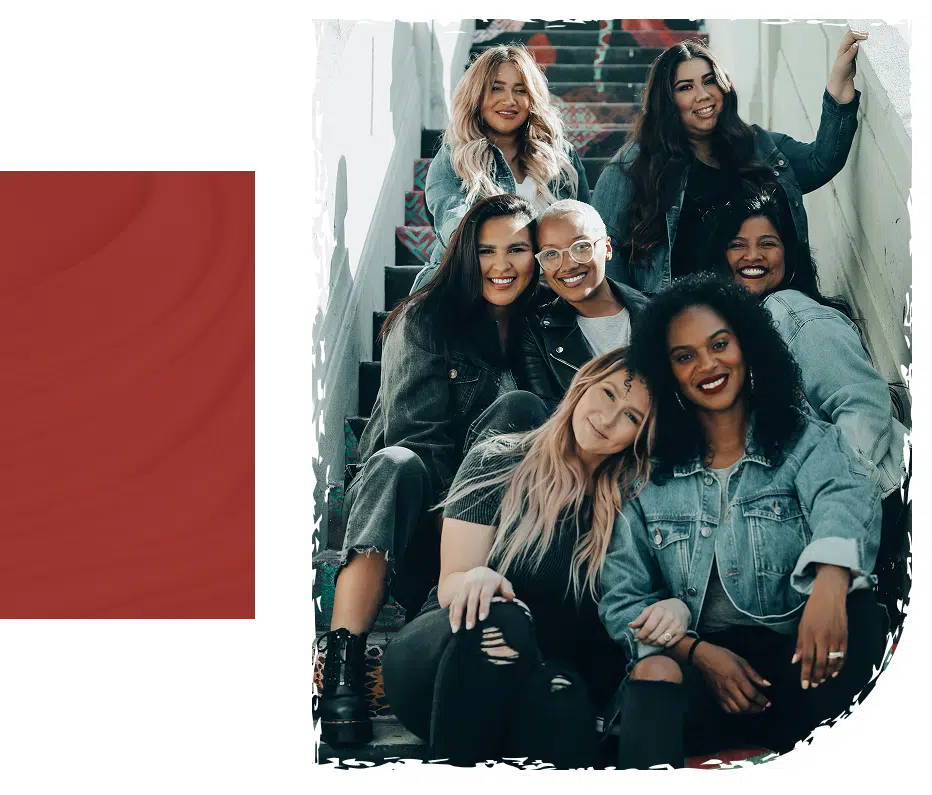 diverse group of women