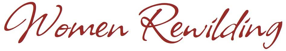 woman rewilding logo