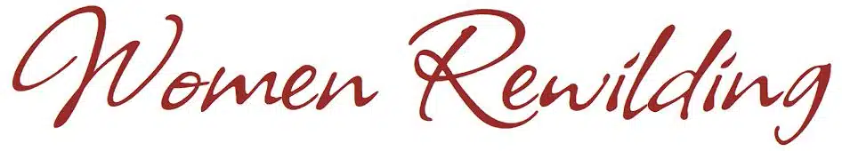 woman rewilding logo